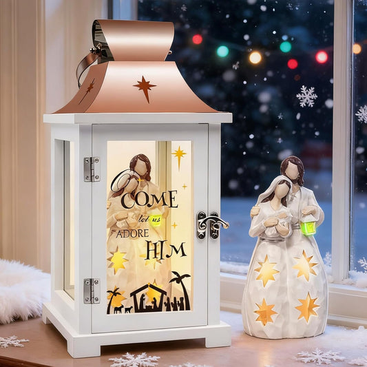 Christmas Lanterns & Nativity Sets - Festive Home Decor