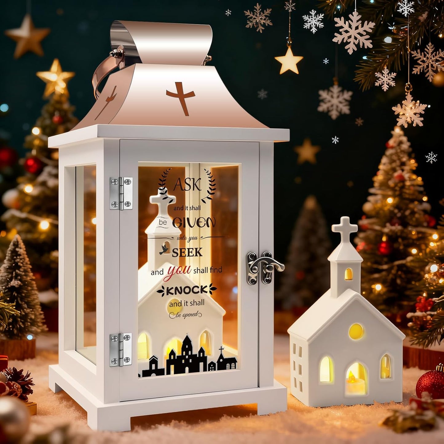 Christmas Lanterns & Nativity Sets - Festive Home Decor